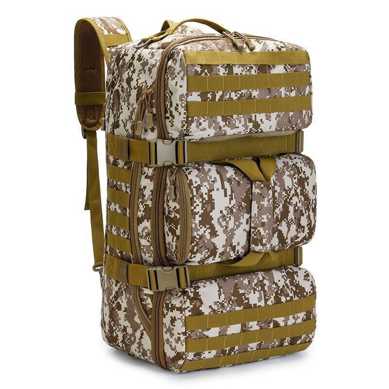 Travel Backpack Tactical Militari Bag Hiking Rucksack Nylon Shoulder Camping