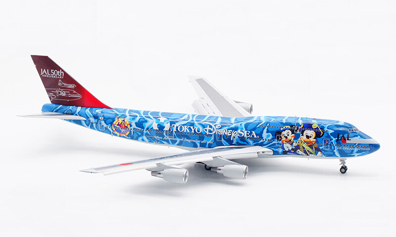 35cm 1:200 JC Wings Japan Airlines B747-400D Plane Diecast Aircraft Model