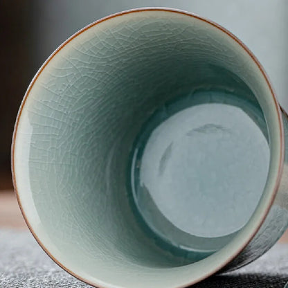 Hand-painted Loquat Cover Bowl Ceramic Tea Bowl Hand-painted Kung Fu Tea Set