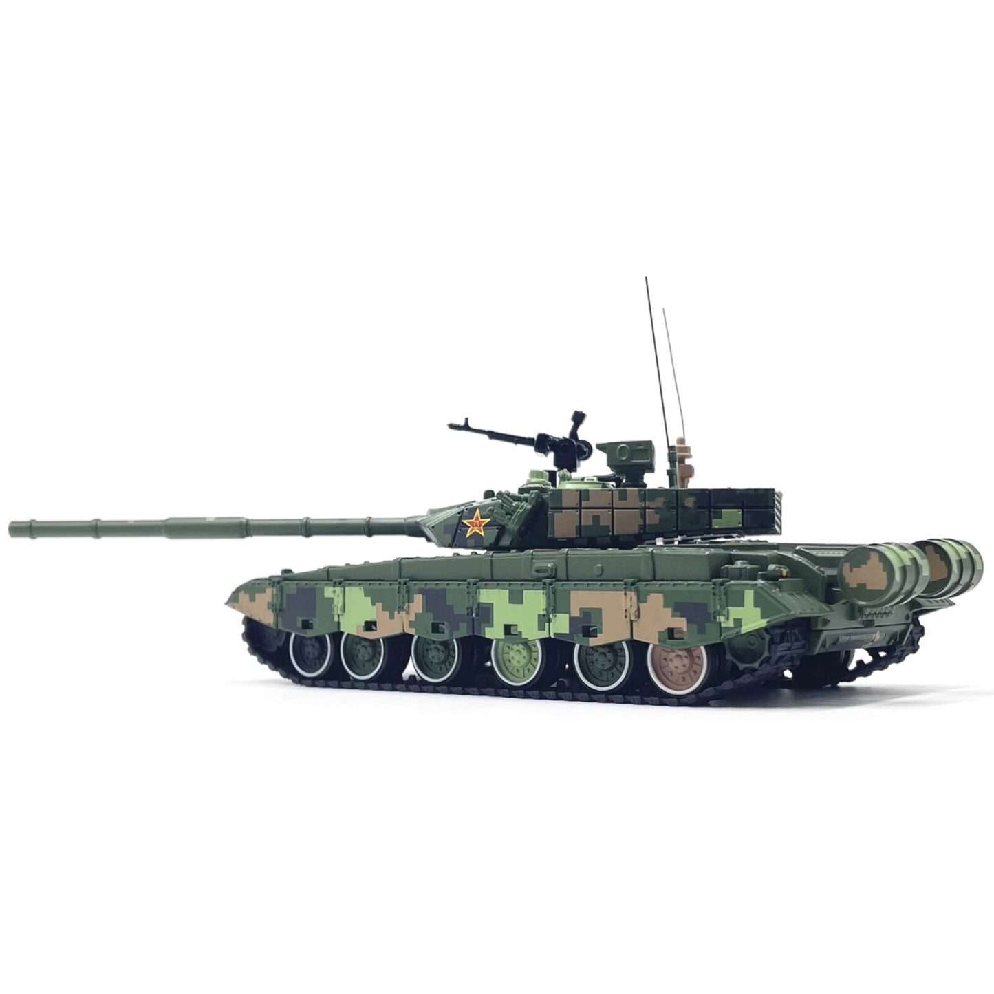 16cm Diecast Alloy 1/72 Chinese PLA ZTZ-99 Main Battle Tank Model Collection