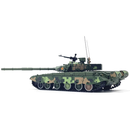 16cm Diecast Alloy 1/72 Chinese PLA ZTZ-99 Main Battle Tank Model Collection