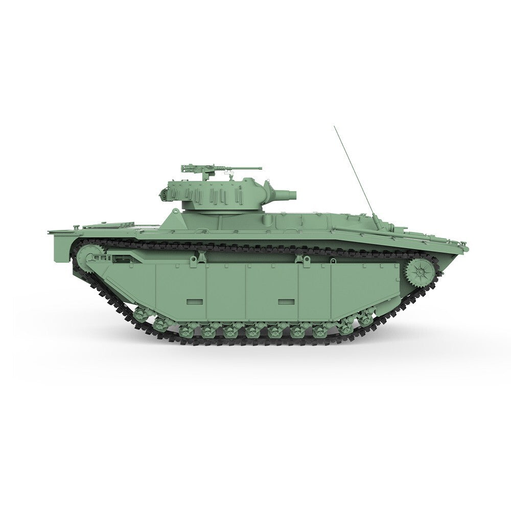 SSMODEL SS100548 1/100 Military Model Kit US LVT（A)-4 LIGHT TANK