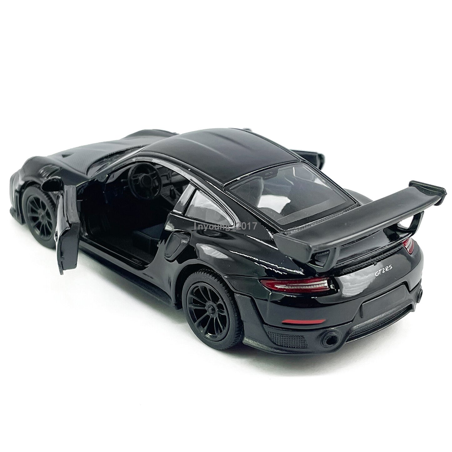 1/36 Porsche 911 GT2 RS Model Car Diecast Toy Vehicle Toys for Boys Kids Black