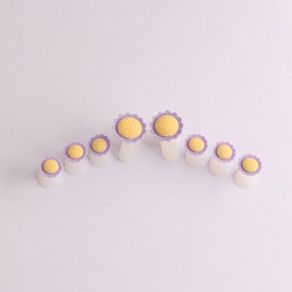 Nail Art Tools 8Pcs Soft Silicone Foot Finger Divider DIY Pedicure Toe Separator