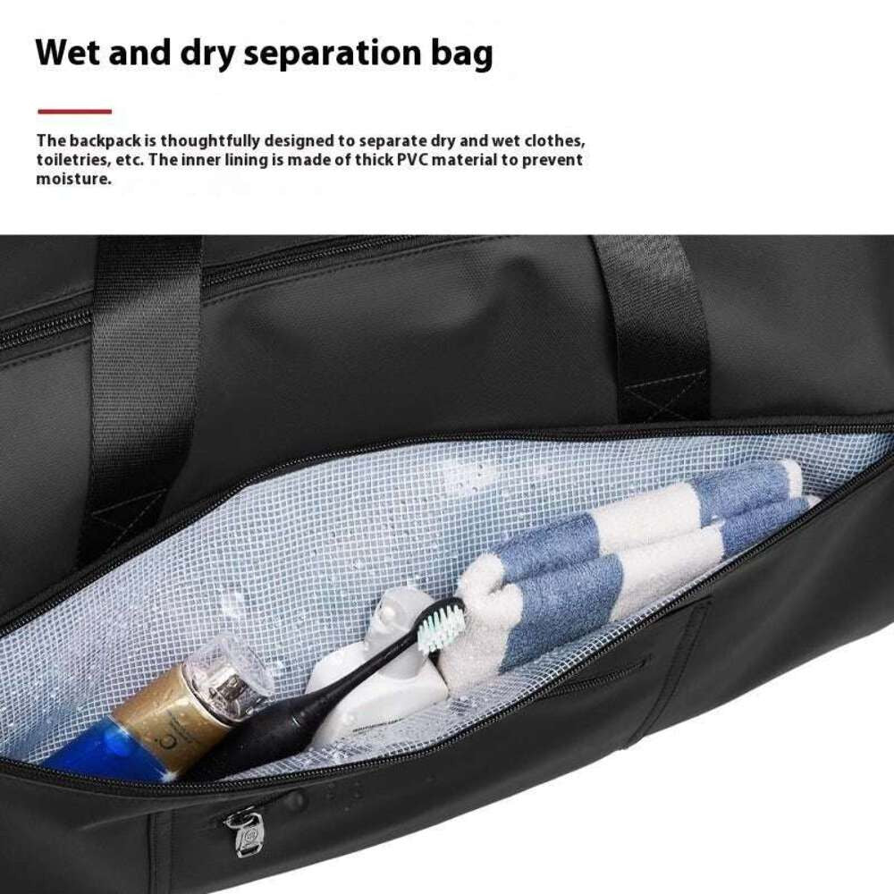 Travel Organizer Bag with Shoe Compartment 45L