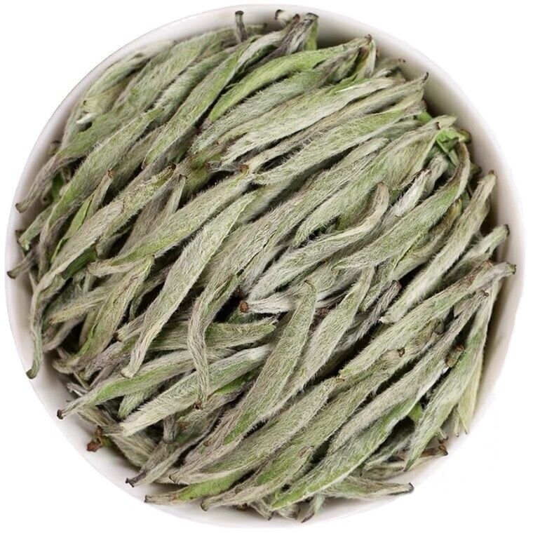 White Hairs Silver Needle Fuding White Tea Spring Tea Ming Qian First Pick 50g