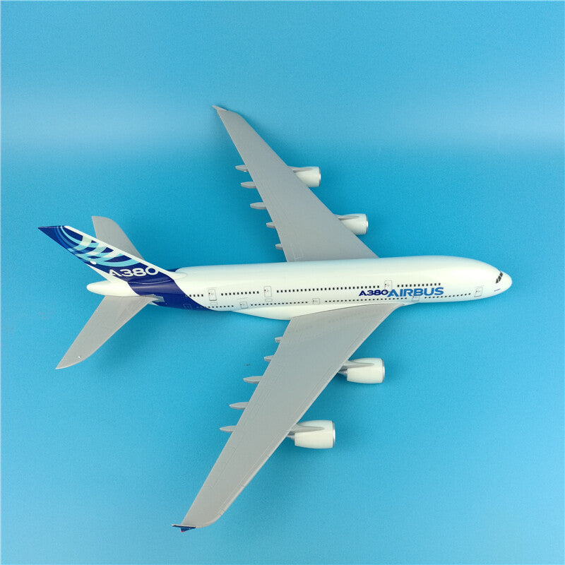 36CM 1:202 AIRBUS A380 Passenger Airplane Plane Aircraft Resin Model