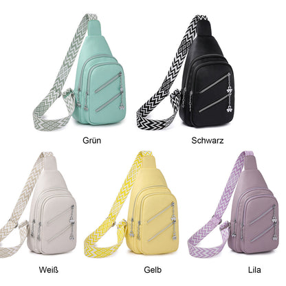 Small Sling Backpack for Men Women Chest Bag Hidden Anti-Theft Pocket Crossbody