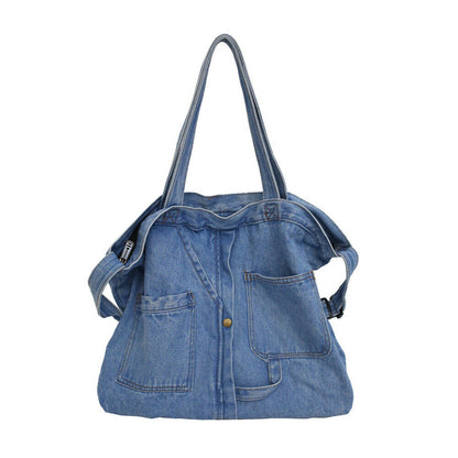 Women Denim Handbag Shoulder Crossbody Bag Tote Messenger Travel Satchel Purse