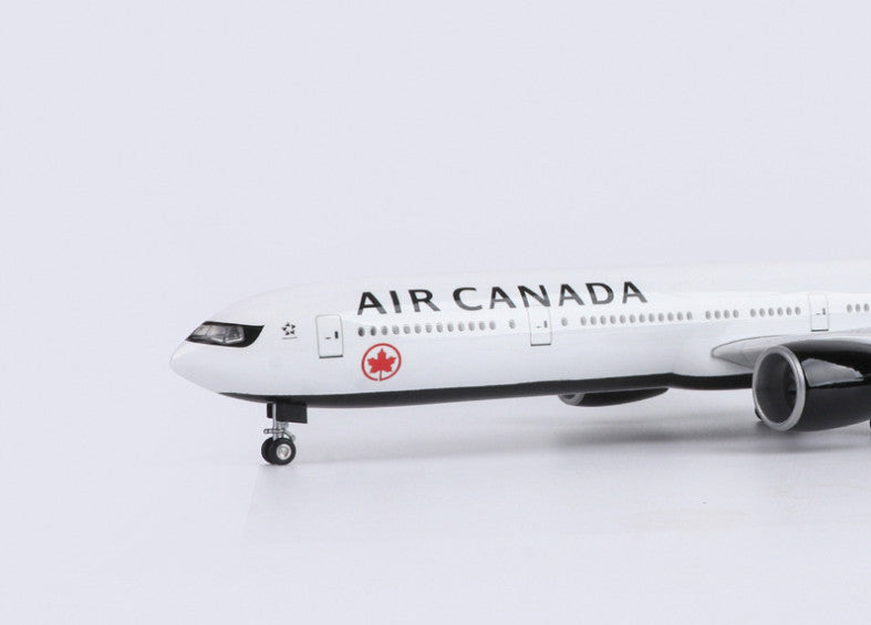 1:157 47CM AIR CANADA BOEING 777-300ER Plane Landing Gear Resin Aircraft Model