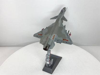 1:48 39CM China Air Force J-10B Fighter Airplane Diecast Military Aircraft Model