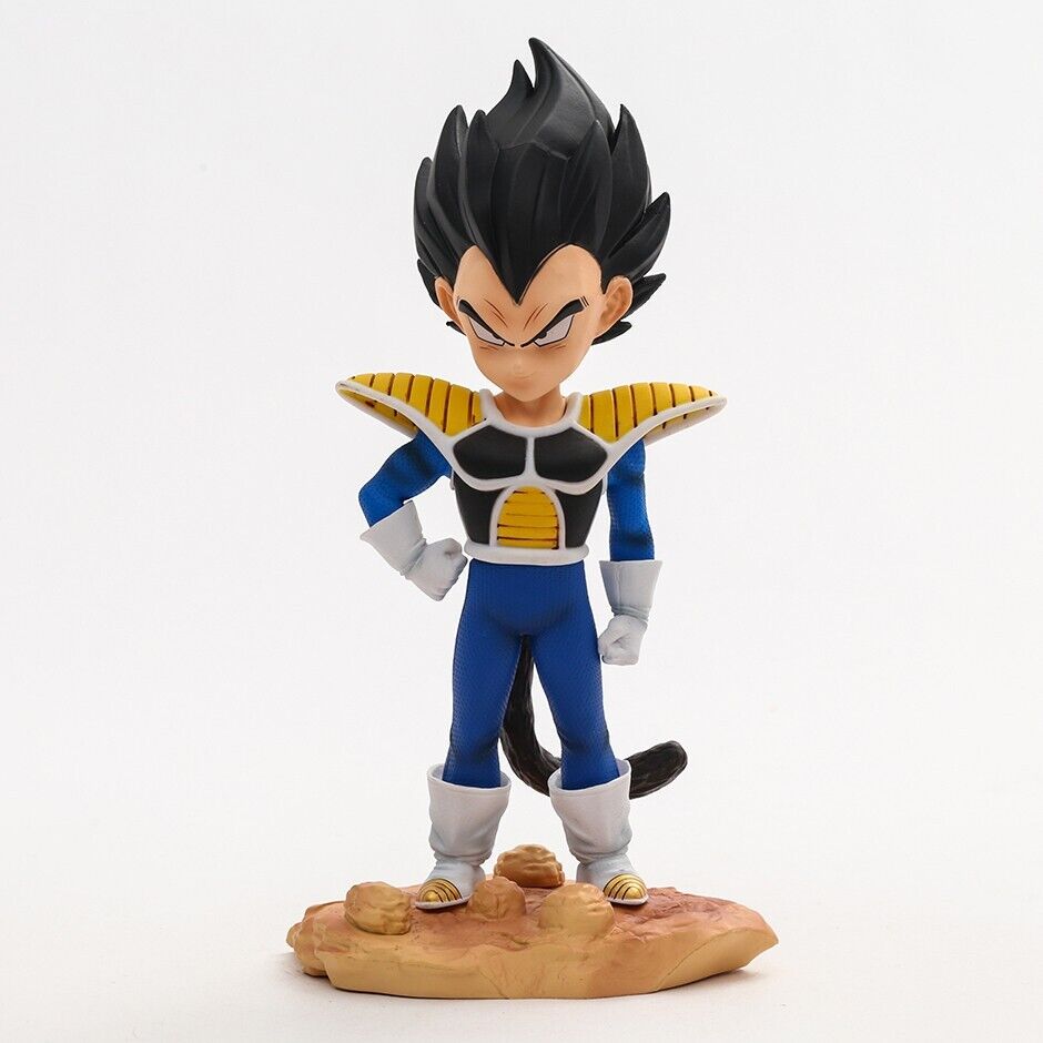 Anime Dragon Ball Young Vegeta PVC Action Figure Statue Model Toy Collection Gif