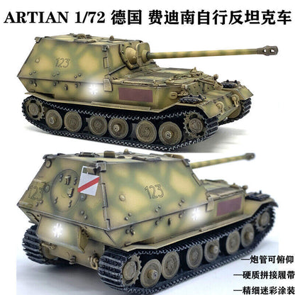 ARTISAN 1/72 Germany Ferdinand Self-propelled Anti-tank Vehicle Model 123