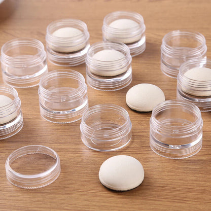 Scrapbooking Stamping Tool Round Domed Foam Refill Mini Ink Blending Jar 10-50Pc