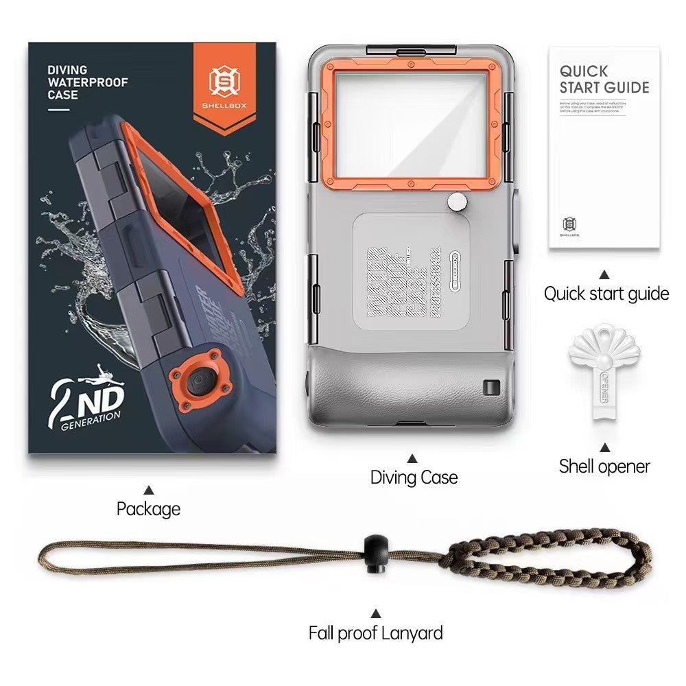 Underwater Phone Cases for Snorkeling, Waterproof Phone Case for Phone/Samsung