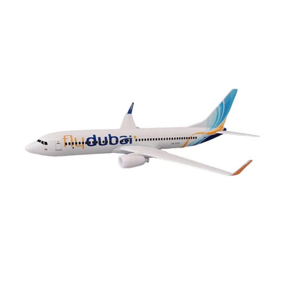 1/400 Scale Dubai Airplanes B737 Model Airplane Alloy Plane Model Decor Gifts