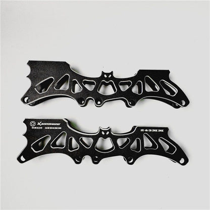 3*110mm/ 4*80mm Skate Frame Inline Speed Skate Base Boot Nail Distance 150-195mm