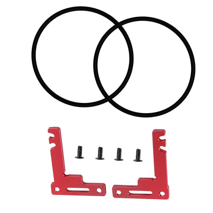 Aluminum Short Battery Holder Bracket Set For Tamiya TT02 Series