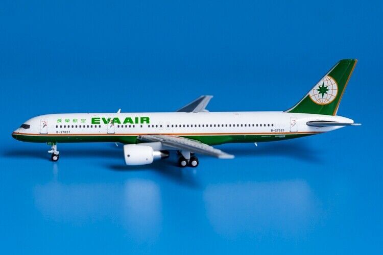 1:400 JC Wings EVA AIR BOEING 757-200 Passenger Airplane Diecast Aircraft Model