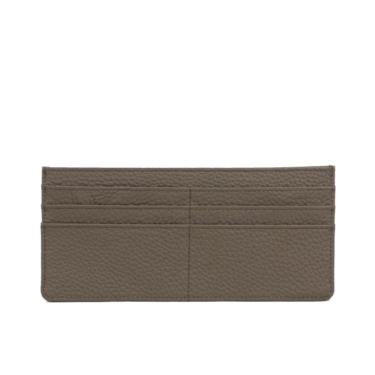 Genuine Leather Card Wallet Flat Purse Ultra Thin Leather Long Wallet 9*20 CM