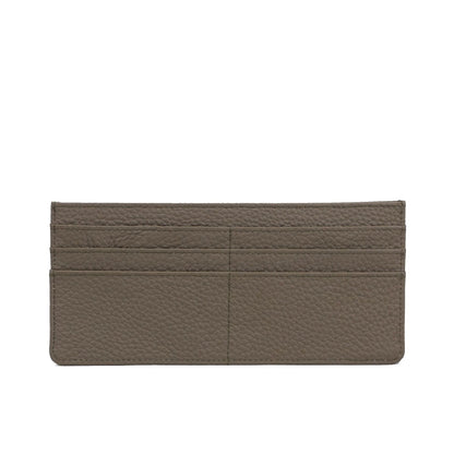 Genuine Leather Card Wallet Flat Purse Ultra Thin Leather Long Wallet 9*20 CM