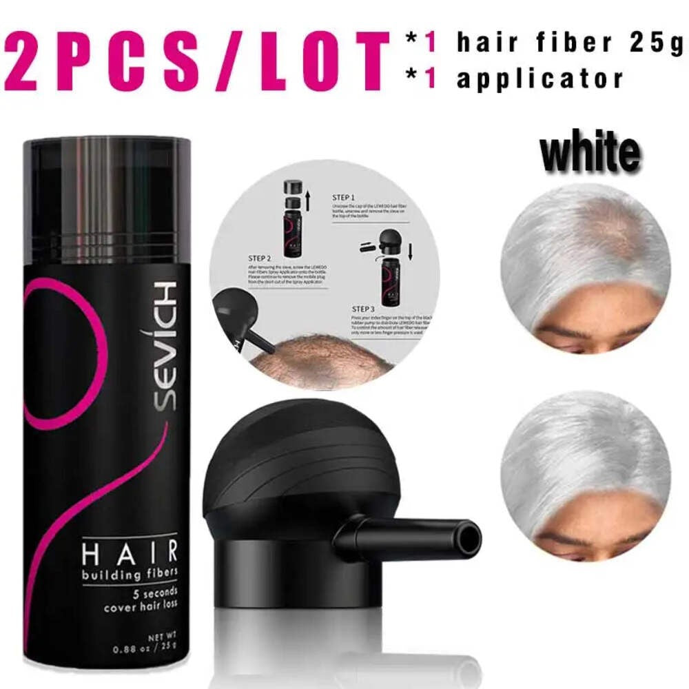 Keratin Hair Fiber Set 25g with Applicator
