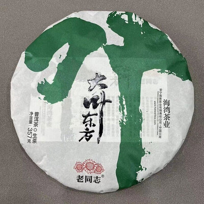 2023 pu erh LAO TONG ZH DA YE DONG FANG RAW Puerh Tee Puer big leaf Tea 普洱茶,357g