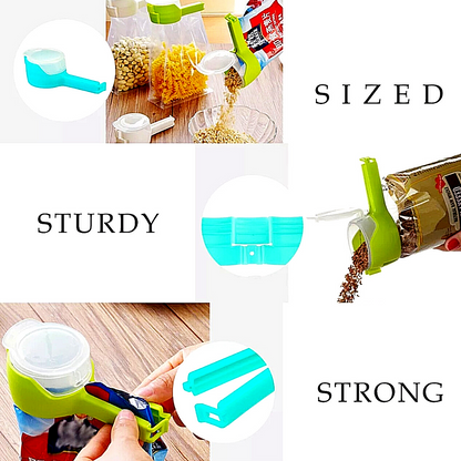 Tapa Clip De Sellado Para Bolsas De alimentos Almacenamiento Seguro para Comida