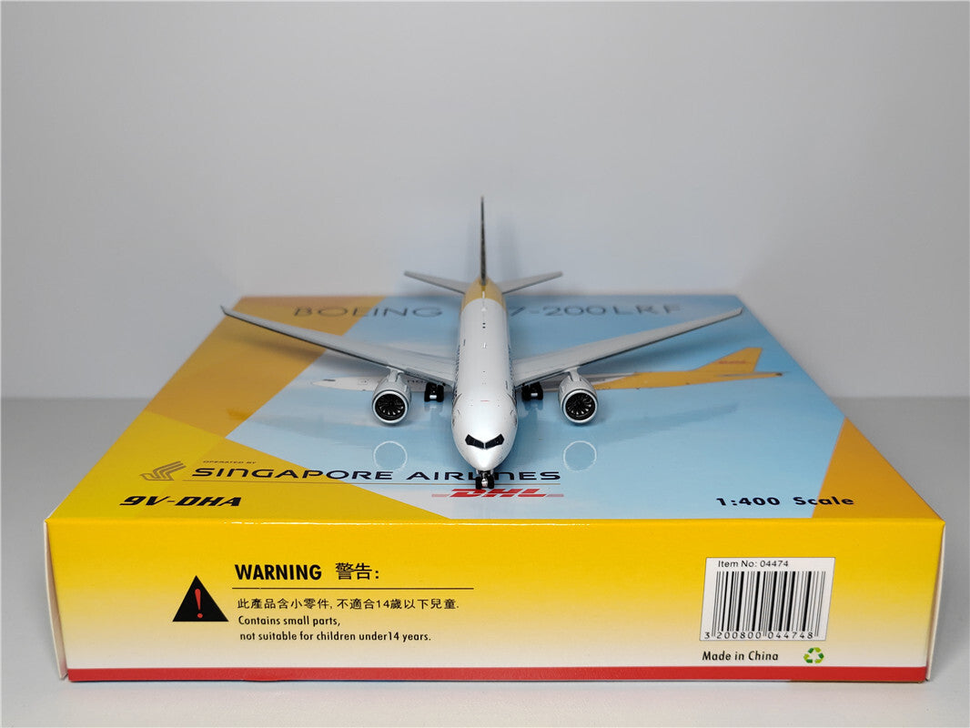 1:400 Phoenix DHL BOEING B777-200LRF Airplane Diecast Aircraft Plane Model