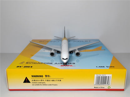 1:400 Phoenix DHL BOEING B777-200LRF Airplane Diecast Aircraft Plane Model