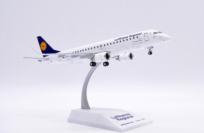 1:200 JC Wings Lufthansa Regional ERJ-190LR Airplane Diecast Aircraft Model