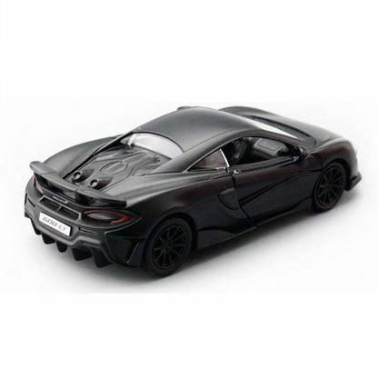 1/36 McLaren 600LT Model Toy Car Diecast Toy Vehicle Boys Toys Kids Gifts Black