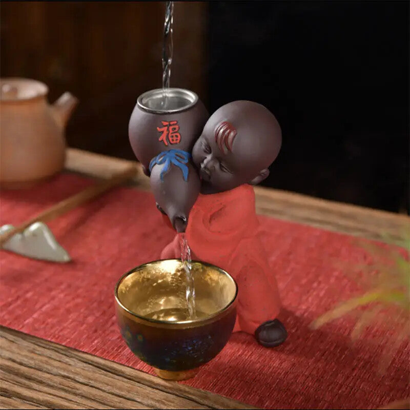 Creative Child Filter Purple Sand Tea Pet Spray Kung Fu Tea Set Tea Ceremony