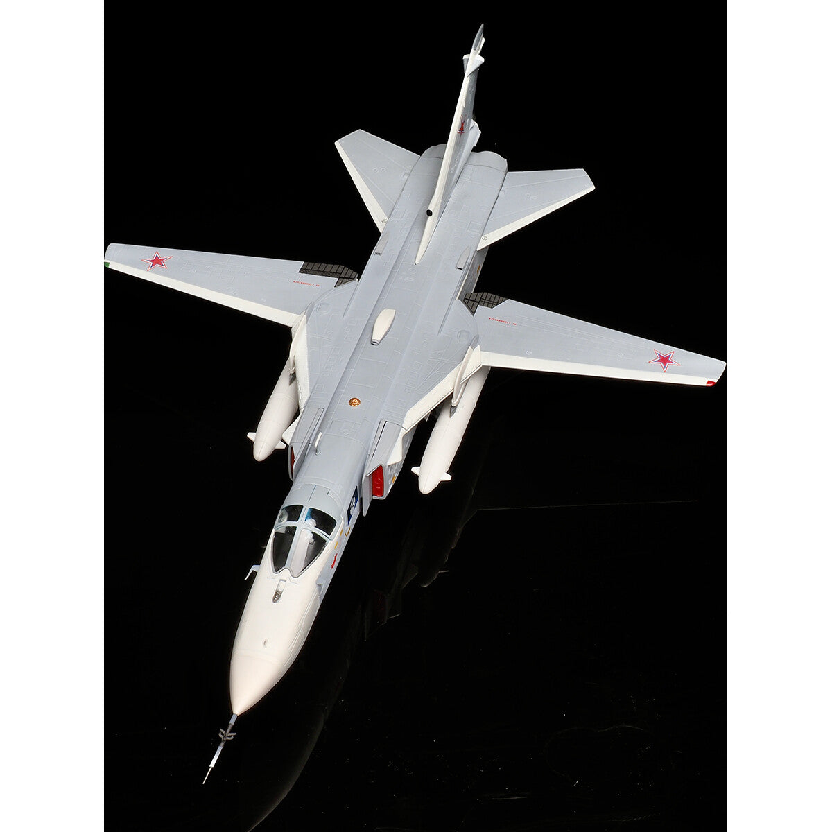 1/72 Russian Navy Su-24 Fighter Bomber Model SU-24MR 30White SU24 Alloy