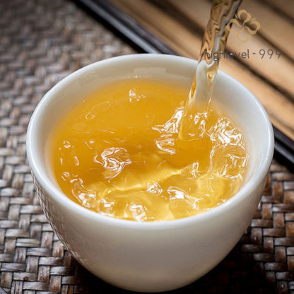 357g Raw Pu'er Tea Cake Menghai Dashu Qizi Yunnan Daily Drinking Compressed Tea