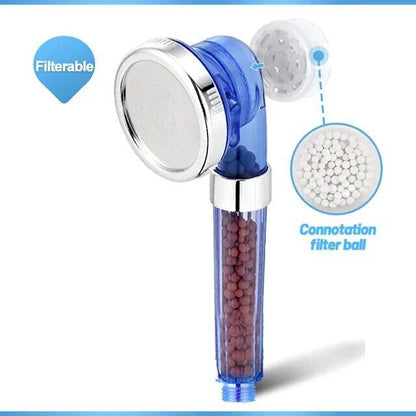 Shower Head 3 Mode High Pressure Saving Water Bath Shower Adjustable Shower Head