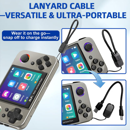 L8 Handheld Game Console Metal MINI Ultra-Thin Retro Gaming Handheld