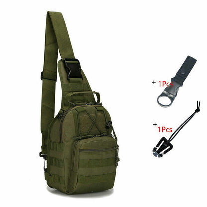 Outdoor Military Shoulder Bag Camping Hunting Daypack Sport Camouflage Backpack