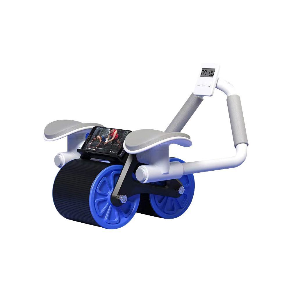 Abdomen Roller With Timer Abdominal Muscles Fitness Wheel Training Bodybuilding