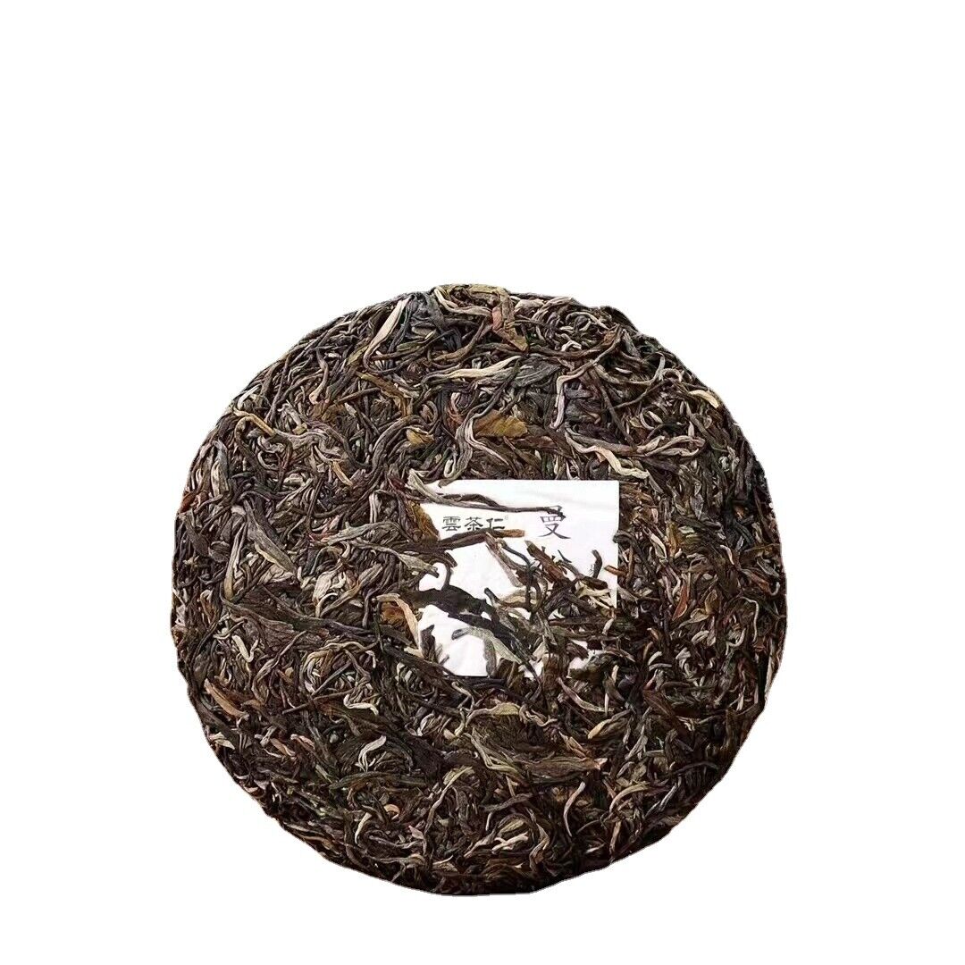 357g Yunnan 2021 Tea Banna Prince Mountain Manzon Pu'er Tea Raw Tea Cake Tea