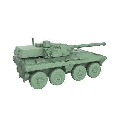 SSMODEL SS144980 1/144 Military Model Kit Czech Republic ZUBR PSP Tank Destroyer