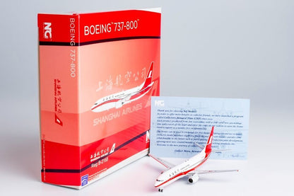 1:400 NG Model Shanghai Airlines BOEING 737-800 Passenger Airplane Diecast Model