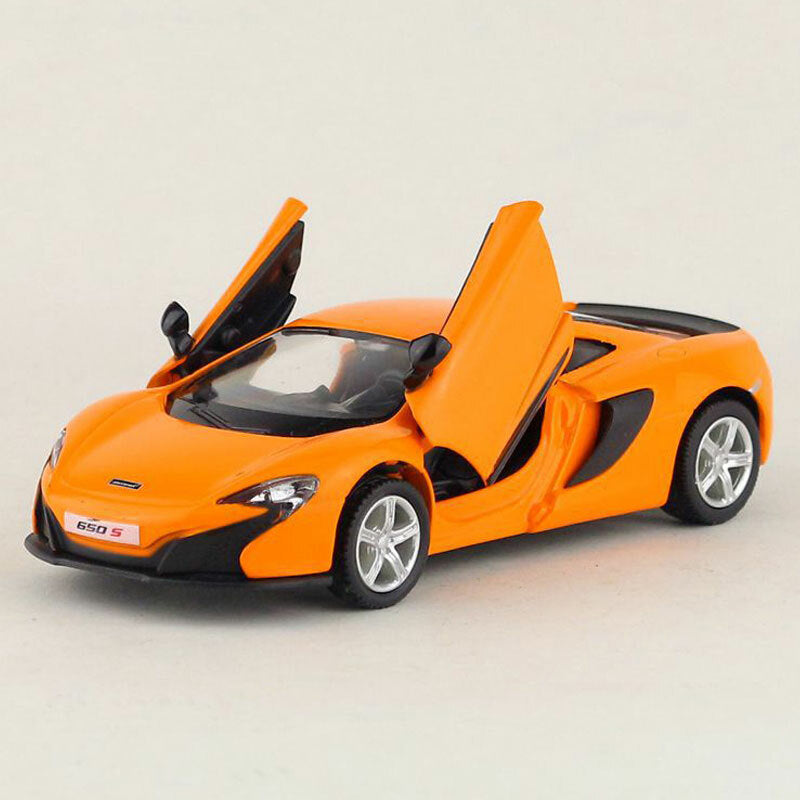 1/36 Scale McLaren 650s Model Car Diecast Toy Vehicle Kids Toys for Boys Orange