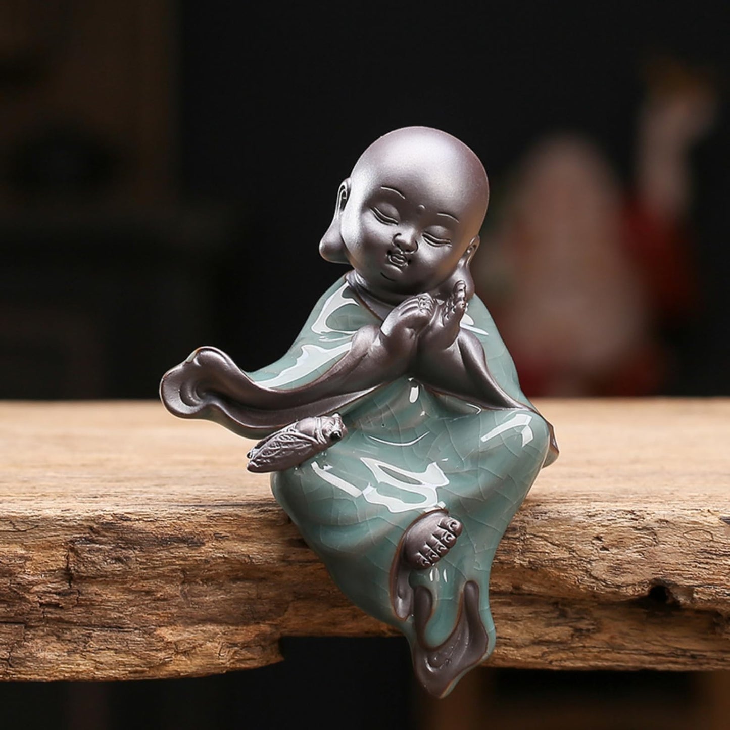 Acolyte Purple Sands Tea Pet Ornament 15.6cm Tea Table Decoration Tea Ceremony