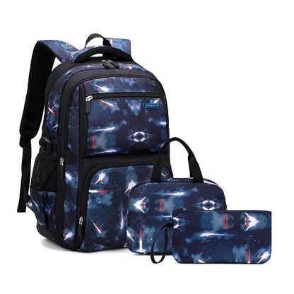 Boys Backpacks 3 Pieces Sets School Bags Bag Children School Students