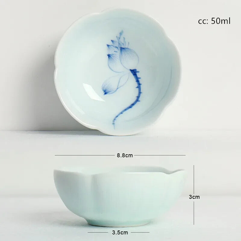 Hand-painted Ceramic Teacups Tea Sets Household Chinese Tea Sets
