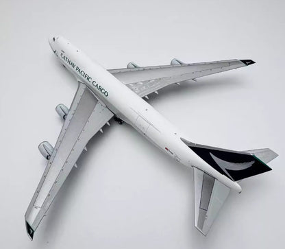 1:400 YY Wings CATHAY PACIFIC CARGO BOEING 747-400F Aircraft Diecast Plane Model