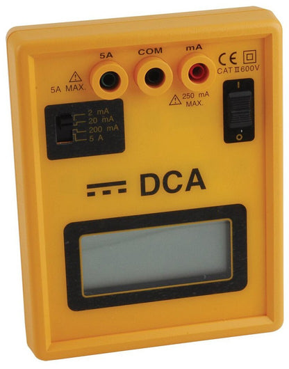 Digital Bench DCA Meter, 5 Amp DC Current (DA-103)