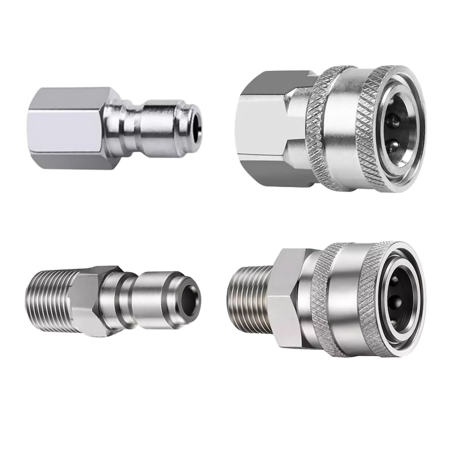 4pcs pressure washer adapter kit featuring high hardness and excellent quality