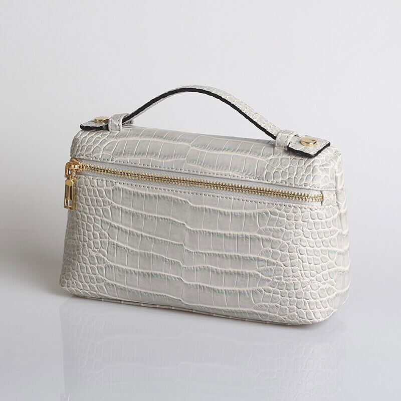 Pattern PU Leather Clutch Bag Women Trendy Make Up Handbag Purse Bag